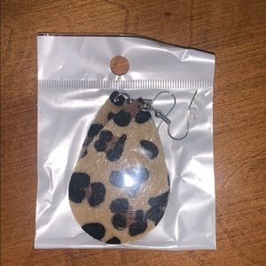 Cheetah earrings